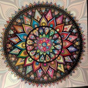 Colorful Mandala Wall Art Decor